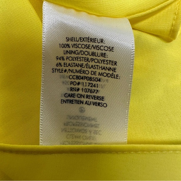 ALICE + OLIVIA Moore Flutter-Sleeve Tiered Knee-Length Dress Sz 10 - Picture 7 of 7